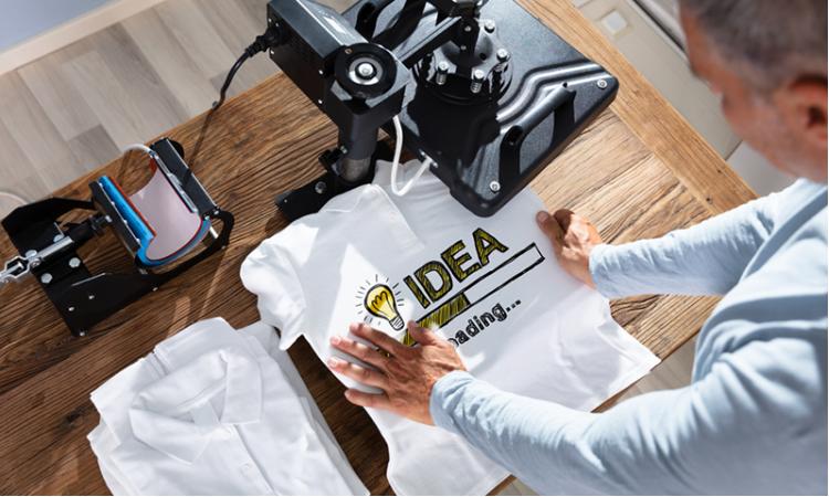 Impression de T-Shirts Personnalises